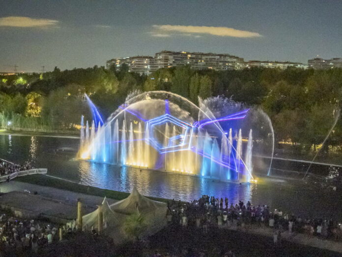 Este fin de semana continúa la nueva temporada del Espectáculo Fuente del Parque Europa