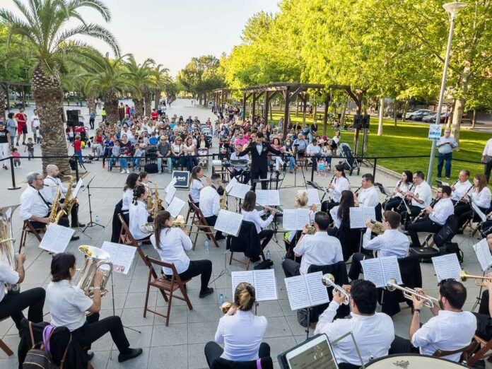 ‘Música en los Barrios’ lleva a la Banda Municipal al Parque Rosario y a la Residencia Vitalia este fin de semana