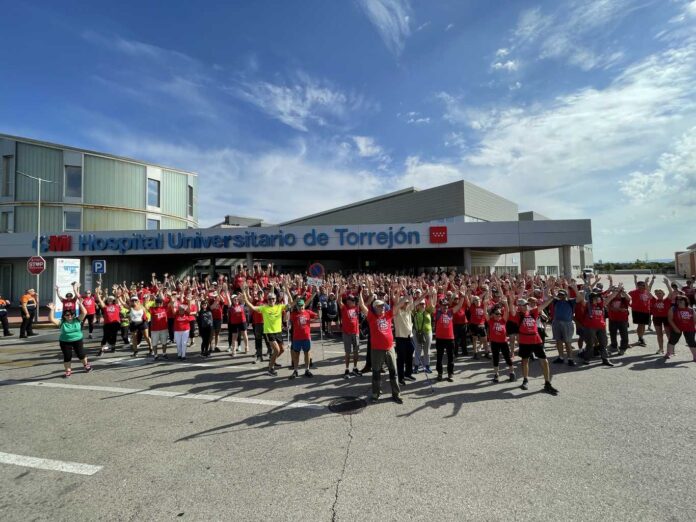 El Hospital de Torrejón celebra el evento de clausura de la VII edición del Camino de Cervantes en la ciudad