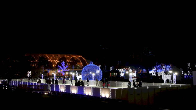 Pista de patinaje de hielo de las Mágicas Navidades 2025 de Torrejón de Ardoz