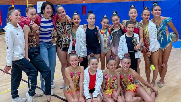 Más de 200 gimnastas participaron en el XXVI Trofeo Villa de Torrejón
