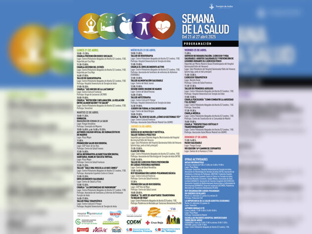 Comienza la Semana de la Salud de Torrejón de Ardoz 2025