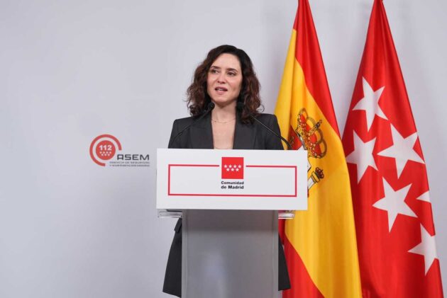 Díaz Ayuso anuncia que el lunes y el martes no computarán para las gestiones administrativas sujetas a plazos por el apagón