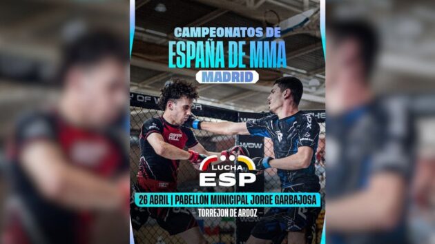 Torrejón de Ardoz acogerá el Campeonato de Madrid de Artes Marciales Mixtas (MMA) amateur