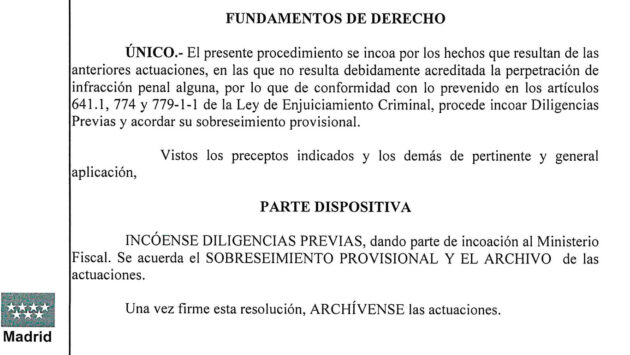 Un juzgado archiva la causa que señalaba «por tráfico de influencias» a dos altos cargos del PP de Torrejón