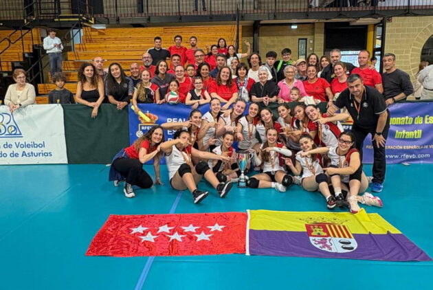 El voleibol torrejonero vuelve a tocar el cielo en el Campeonato de España