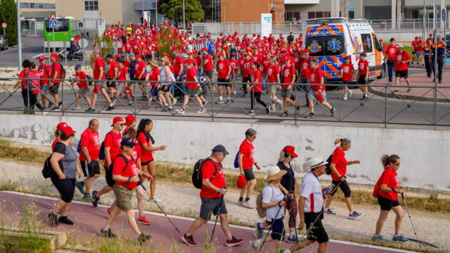 Torrejón de Ardoz acoge la última etapa del Camino de Cervantes con cerca de 600 participantes