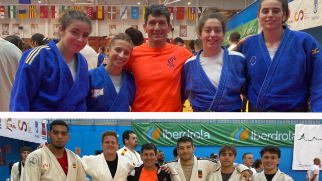 El Club Sakura de judo de Torrejón, único equipo de la Zona Este con representación masculina y femenina en la 1ª División de la Liga Nacional