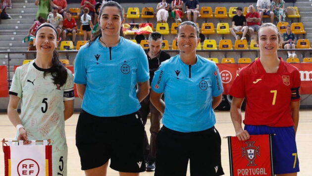 La torrejonera María Rollón debuta como capitana de la selección española sub-17 de fútbol sala