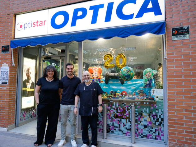 Optistar, centro óptico en Torrejón donde cada cliente es único, cumple 20 años