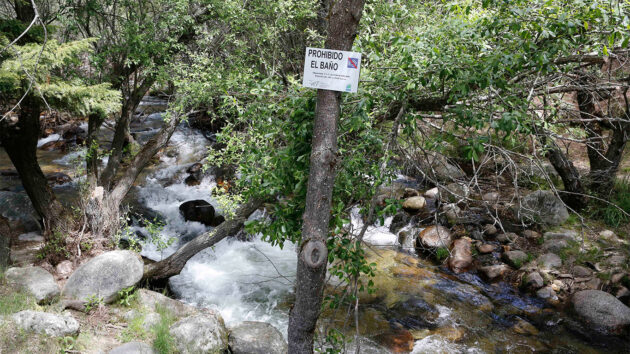 La Comunidad de Madrid recuerda evitar las zonas naturales no autorizadas para el baño