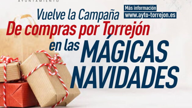 Vuelve la campaña navideña ‘De compras por Torrejón en las Mágicas Navidades’