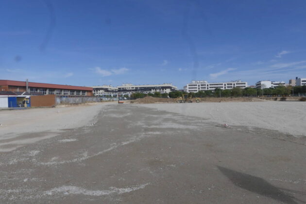 Así avanzan las obras del nuevo campo de fútbol 11 del Polideportivo Joaquín Blume