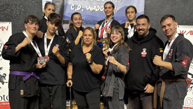 El equipo de kajukenbo Cristina Álvarez logra 15 medallas en el IV Open de Artes Marciales ’12 Harry’