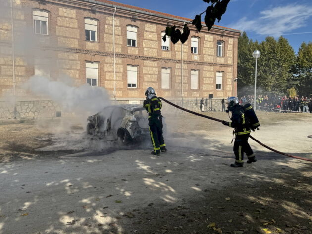 Madrid acoge una formación nacional para bomberos sobre rescate y fuegos en vehículos eléctricos