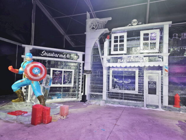 El arte efímero del hielo vuelve a Torrejón de Ardoz: arranca el Ice Festival de 2025