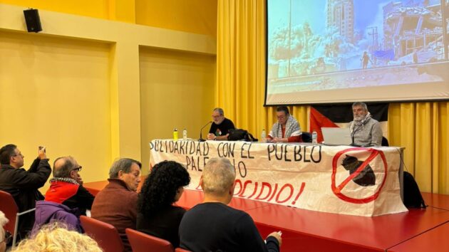 Torrejón acoge un conversatorio sobre Palestina y el intento de abrir un corredor humanitario mediante la Global Sumud Flotilla