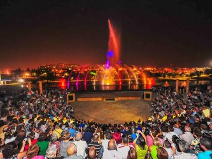 Último fin de semana del Espectáculo Fuente en el Parque Europa de Torrejón - imagen 1