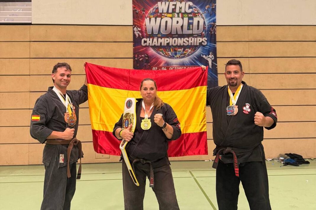 Cristina Álvarez revalida su séptimo título mundial de defensa personal en Alemania - imagen 1